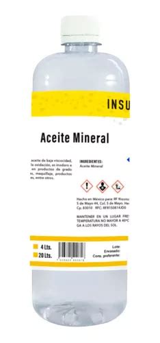 Aceite Mineral Vaselina Liquida Usp Litro Cuotas Sin Inter S