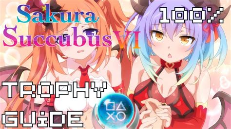 Sakura Succubus 6 Easy Cheap Fast Platinum 100 Trophy Guide YouTube