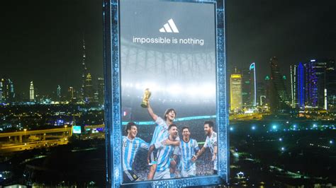 How Adidas Got 250m Organic Views On A Cgi Billboard Celebrating Messi