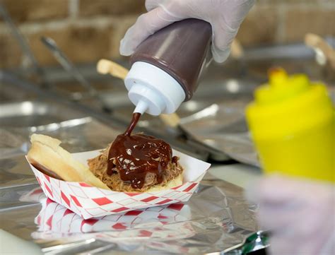 BBQ Alley inside Ricart Automotive Mega Mall on East side of Columbus