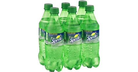 Sprite Lemon Lime Soda Soft Drinks 16 9fl Oz 6 Price