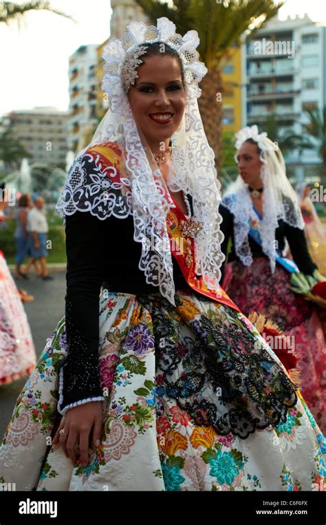 Fallas Festival Alicante Spain Stock Photo Alamy