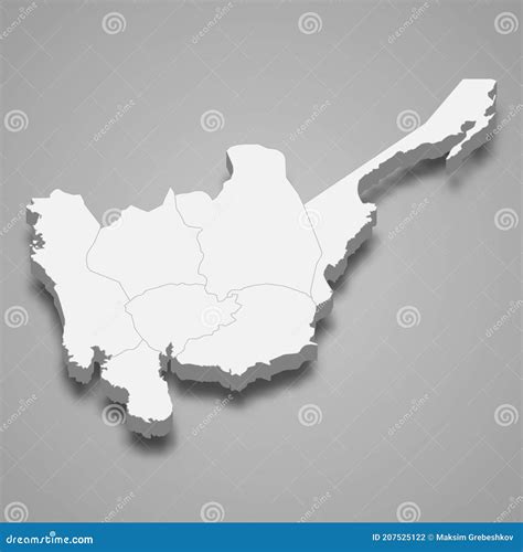 Central Luzon Map Vector 137653001