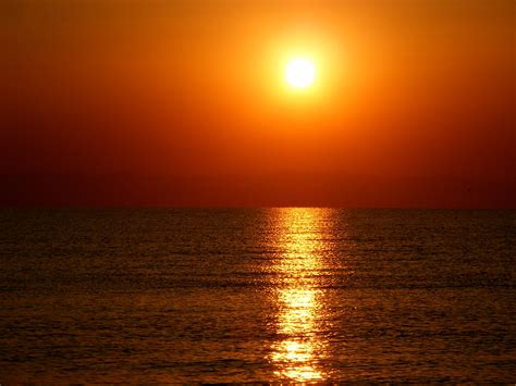 Free Images Landscape Sea Water Ocean Horizon Sun Sunrise