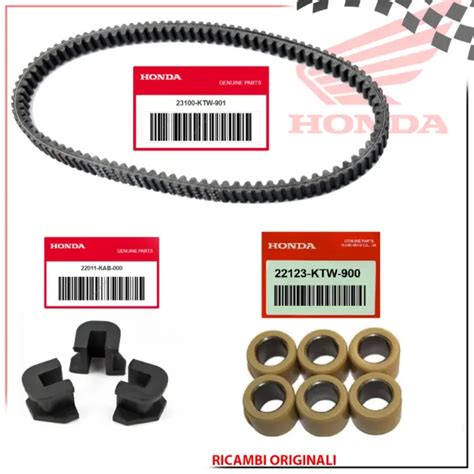 KIT VARIATORE CINGHIA Rulli Cursori Originale Honda Sh 300 Tutti I