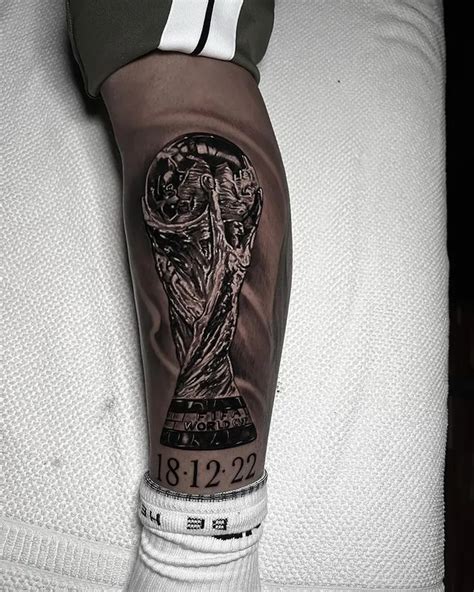 El Espectacular Tatuaje Que Se Hizo Leandro Paredes De La Copa Del