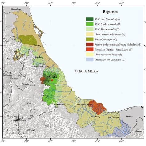 Número de pteridobiontes del estado de Veracruz de acuerdo a los tipos