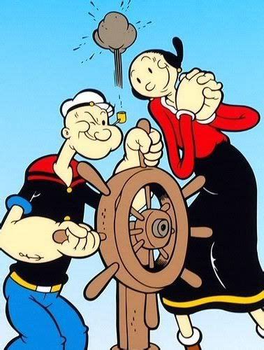 Popeye The Sailor Man And Olive Wallpaper