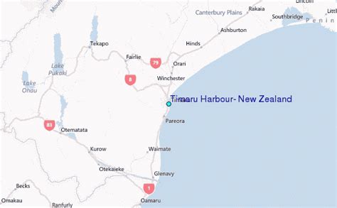 Timaru Harbour New Zealand Tide Station Location Guide