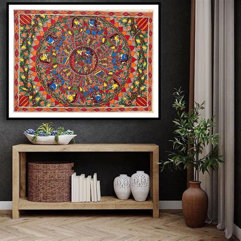 Artdarshan Exclusive Handmade Madhubani Art Painting The Royal