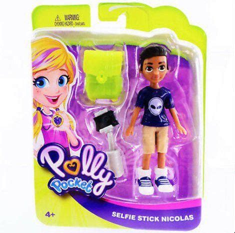 Polly Pocket Pau De Selfie Nicolas FTP72 Mattel Bonecas Magazine