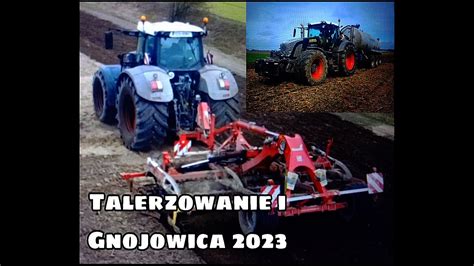 Talerzowanie I Rozlewanie Gnojowicy 2023 Fendt 939 W Akcji