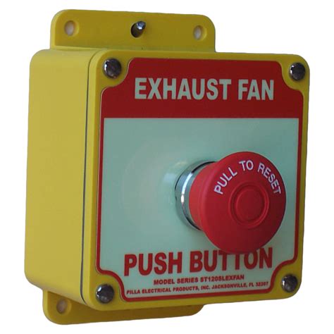 pilla stsl exhaust fan push button station zot supply