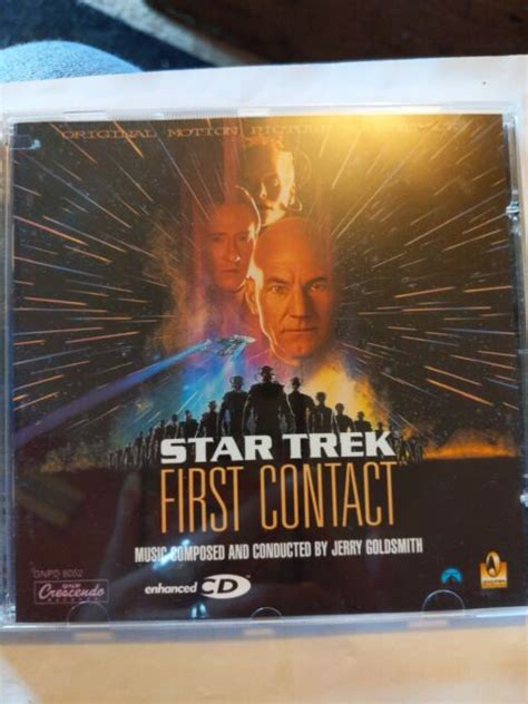 Star Trek First Contact Cd Compact Disc Soundtrack Jerry Goldsmith 1996