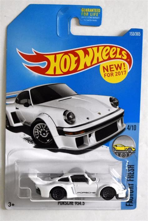 Hot Wheels Porsche 9345 2017 Factory Fresh Series Toys Push And Pull