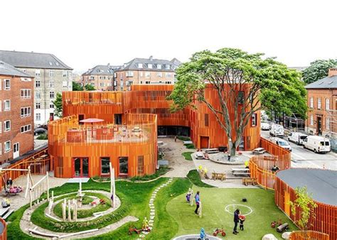 «Деревня для детей», Копенгаген, Дания | Kindergarten design, School ...