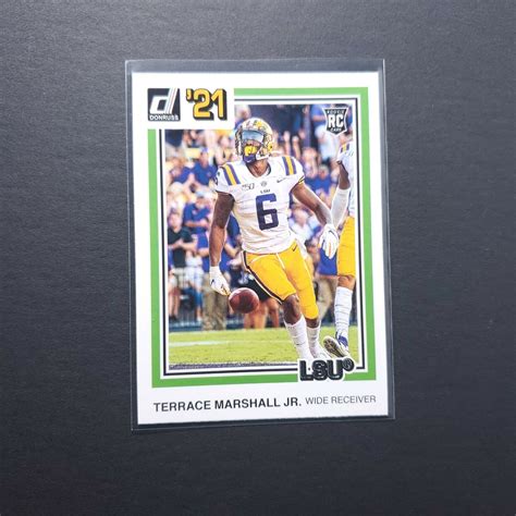 Terrace Marshall Jr Rc Donruss Panini Chronicles Draft Picks