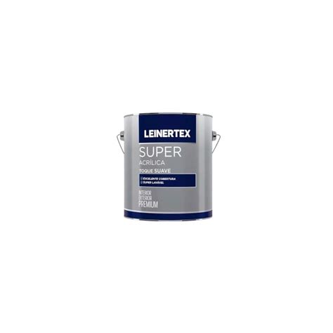 Tinta Super Acrílica Toque Suave Acetinado 3 6Lt Leinertex