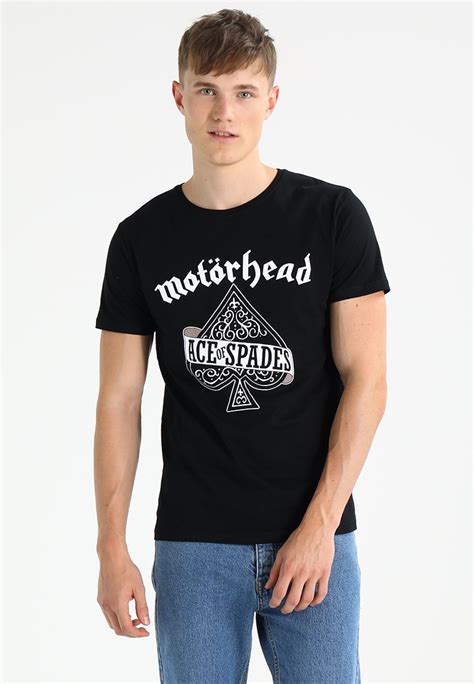 Mister Tee MotÖrhead Ace Of Spades Print T Shirt Black Uk