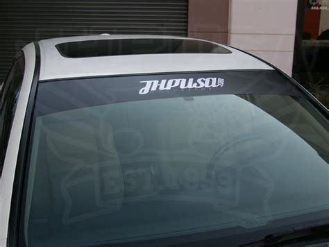 Jhpusa Dbr 2 Piece Windshield Banner Complete Banner Jhpusa