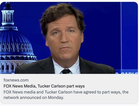 Bad Fox Graphics On Twitter This Foxnews Story On Tucker Carlsons Firing Is Inaccurate