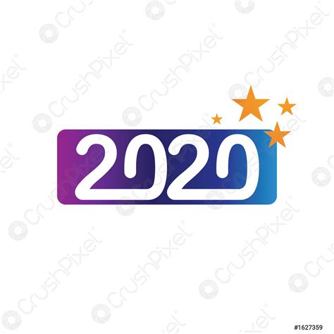 2020 Logo Graphics New Year Stock Vector 1627359 Crushpixel