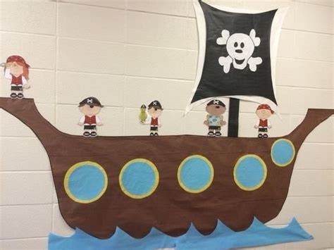 28 Decorações De Piratas Para Sala De Aula Educação Infantil Aluno On Pirates School Theme