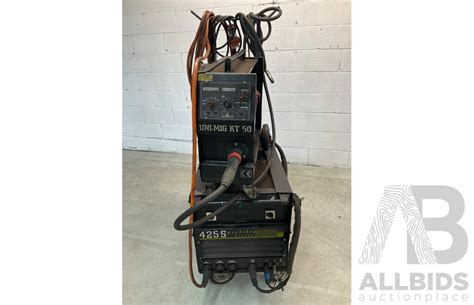 Unimig Welding Set 425s Kt50 Lot 1538444 Allbids