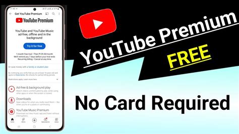 Youtube Premium Free How To Redeem YouTube Premium Free Trial