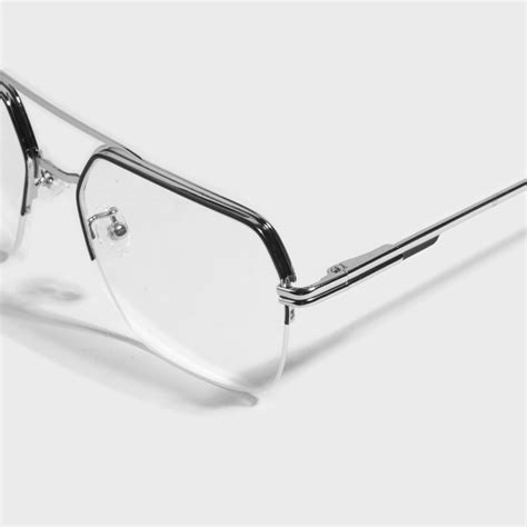 Arch Is Black Silver Sam Marshall Eyewear