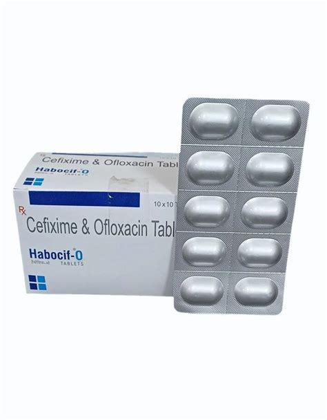 Habocif O Cefixime Ofloxacin Tablet Packaging Size X At Rs