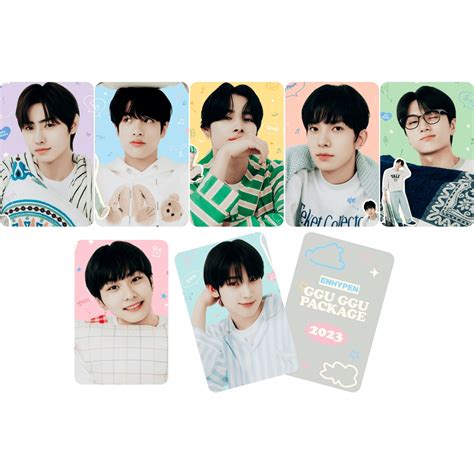 Jual PHOTOCARD ENHYPEN GGU GGU PACKAGE FANMADE Ready Stock Shopee