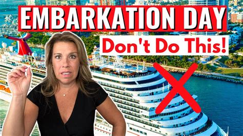 13 Common Mistakes To Avoid On Your Cruise S Embarkation Day