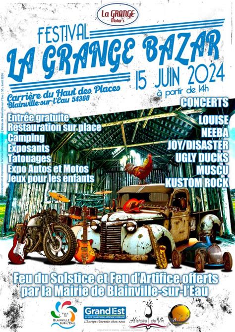 FESTIVAL LA GRANGE BAZAR 2ÈME ÉDITION Carrière du haut des places