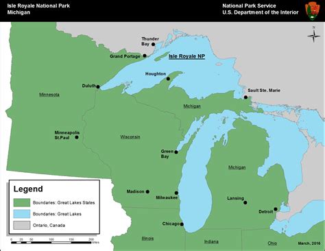 Isle Royale National Park Map – Verjaardag Vrouw 2020