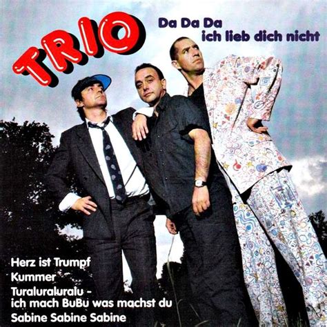 Trio Da Da Da Ich Lieb Dich Nicht Movie Posters Movies Fictional