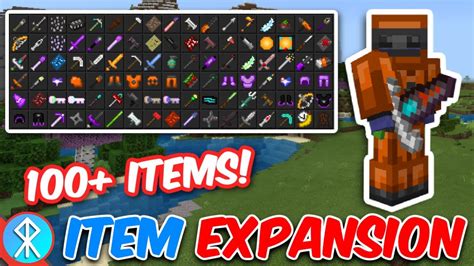 Item Expansion Addon Pack Bedrock Mcpe Xbox Minecraft Youtube