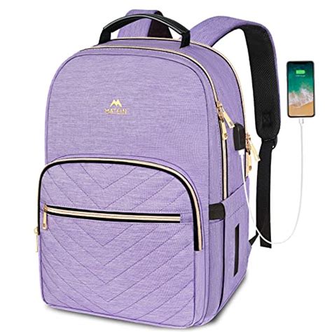 Matein Laptop Backpack For Women Anti Theft 156 Inch College