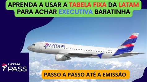 Tabela Fixa Latam Aprenda A Emitir Passagens Aereas Baratas Youtube