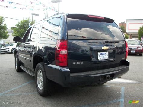 2008 Dark Blue Metallic Chevrolet Tahoe Lt 4x4 61242231 Photo 7