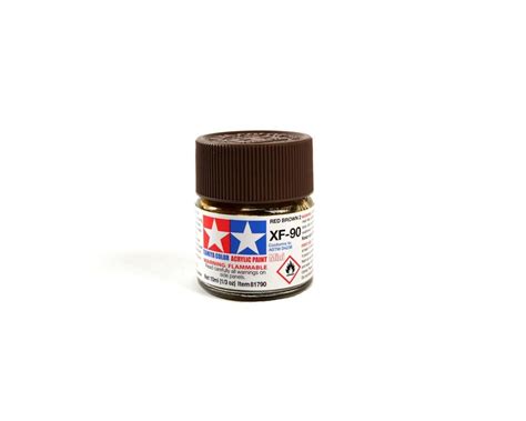 Tamiya Xf 90 Flat Red Brown 2 Acrylic Paint 10ml Tam81790 Hobbytown