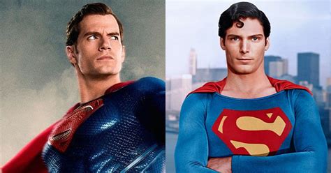 See Henry Cavill Step Into The Classic Christopher Reeve Superman Suit - Heroic Hollywood