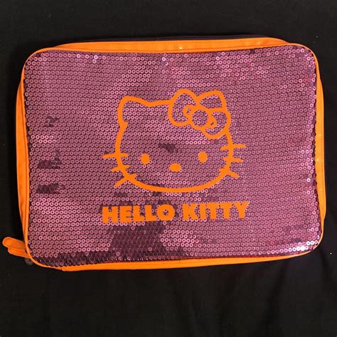 Hello Kitty laptop case Perfect condition, free uk... - Depop