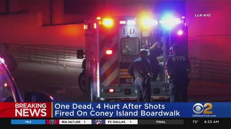 Man Killed 4 Hurt In Coney Island Boardwalk Shooting Youtube