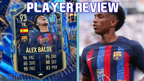 Best Tots Lb Tots Alex Balde Player Review Fifa Ultimate