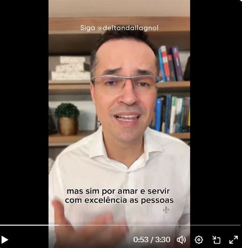 Deltan Dallagnol anuncia que não é mais pré candidato e que missão vai