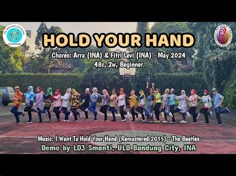 Hold Your Hand Line Dance Choreo Arra INA Fitri Levi INA