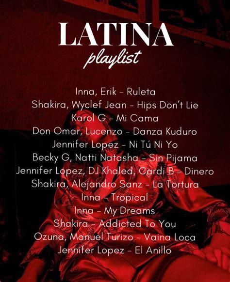 LATINA SUMMER PLAYLIST Canzoni Parole Sfondi
