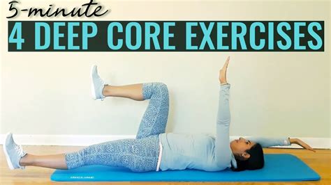 Deep Core Strengthening Routine Crunch Free Lumbar Spine