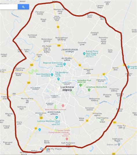 Kisan Path Lucknow Road Map - Fall Foliage Map 2024